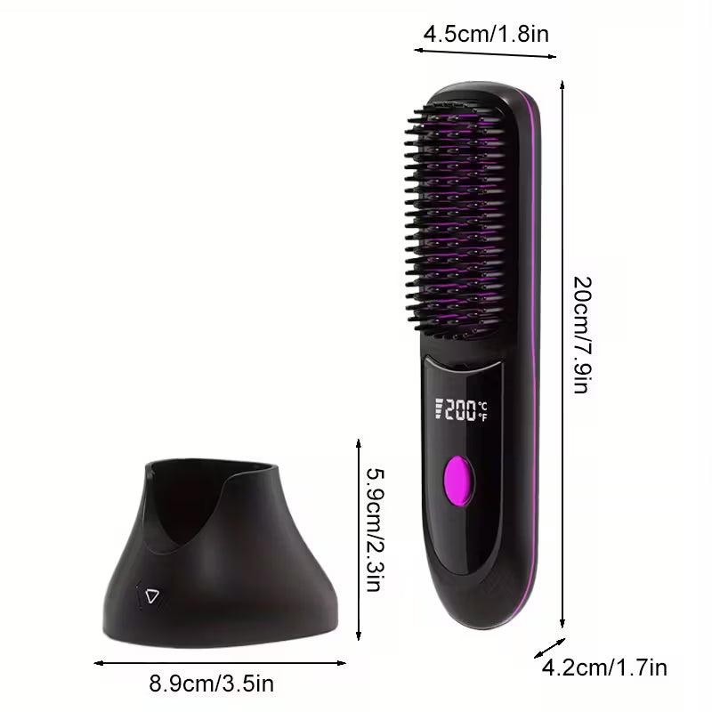 Rechargeable Comb Straightener