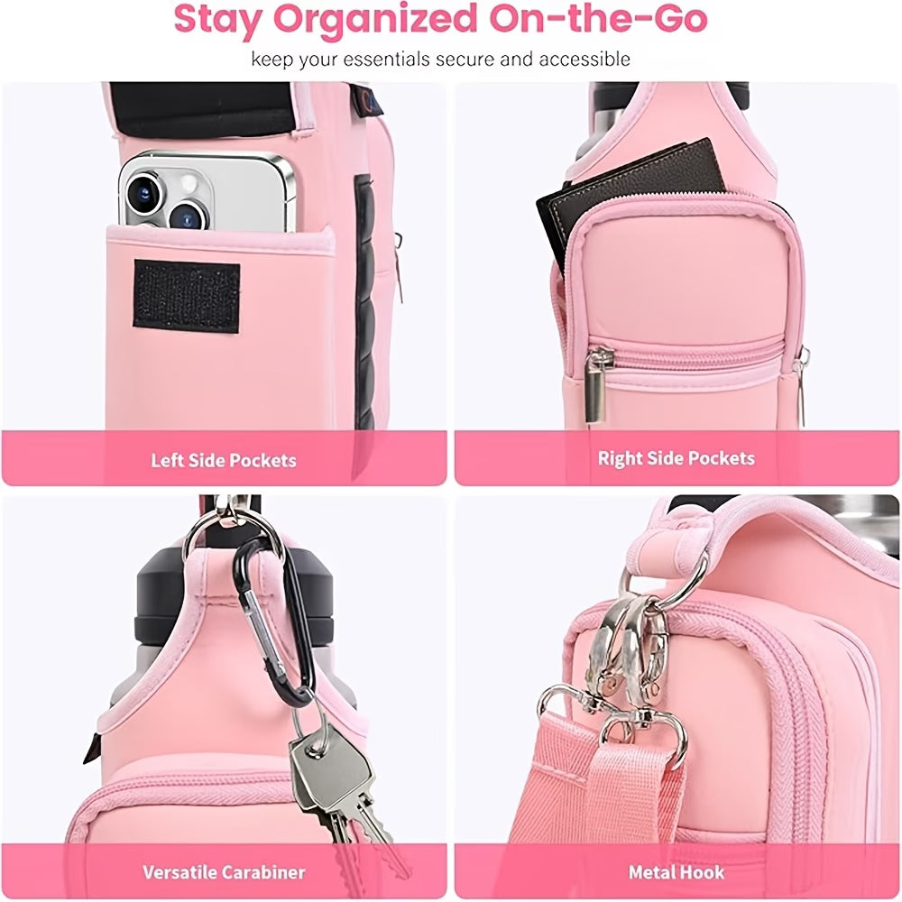 The Blush & Beaute FlexCarry™ Magnetic Water Bottle Carrier
