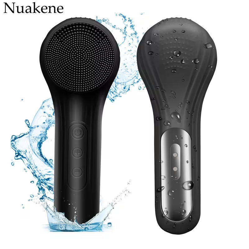 Nuakene Rechargeable 2-in-1 Facial Cleansing Brush