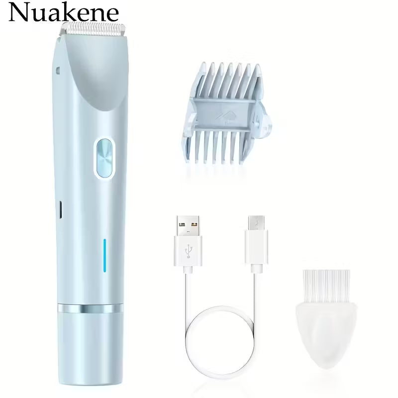 Dual-Head Electric Hair Trimmer for Women
