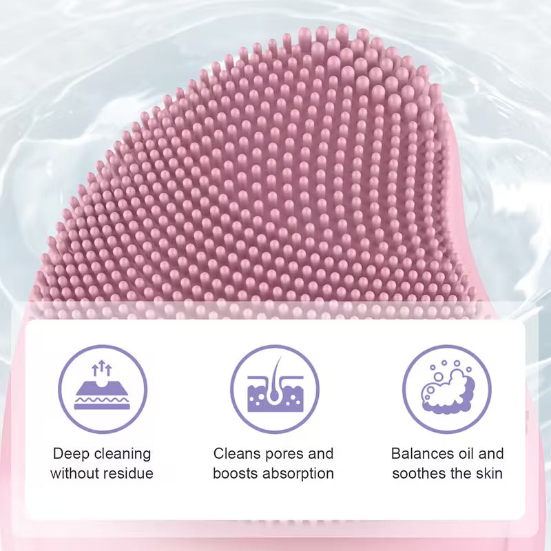 Silicone Electric Facial Cleansing Brush