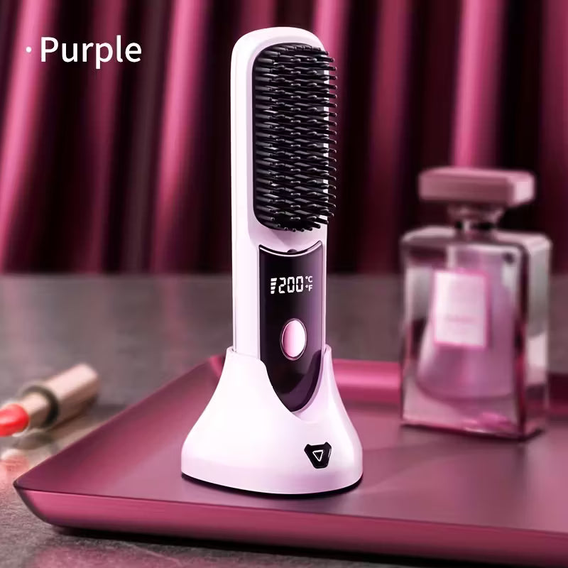 Rechargeable Comb Straightener