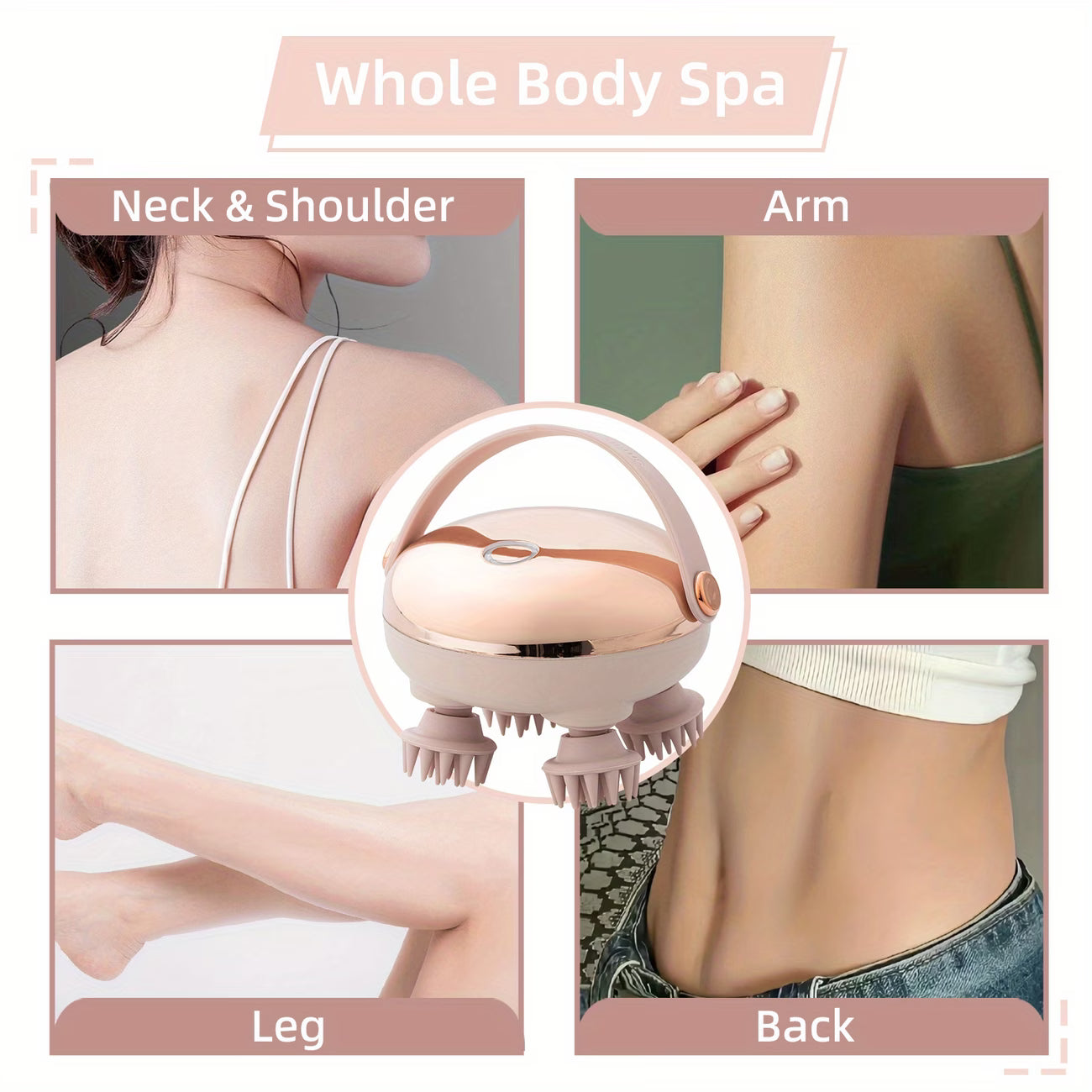 The Blush & Beaute SilkyScalp™ Electric Scalp Massage