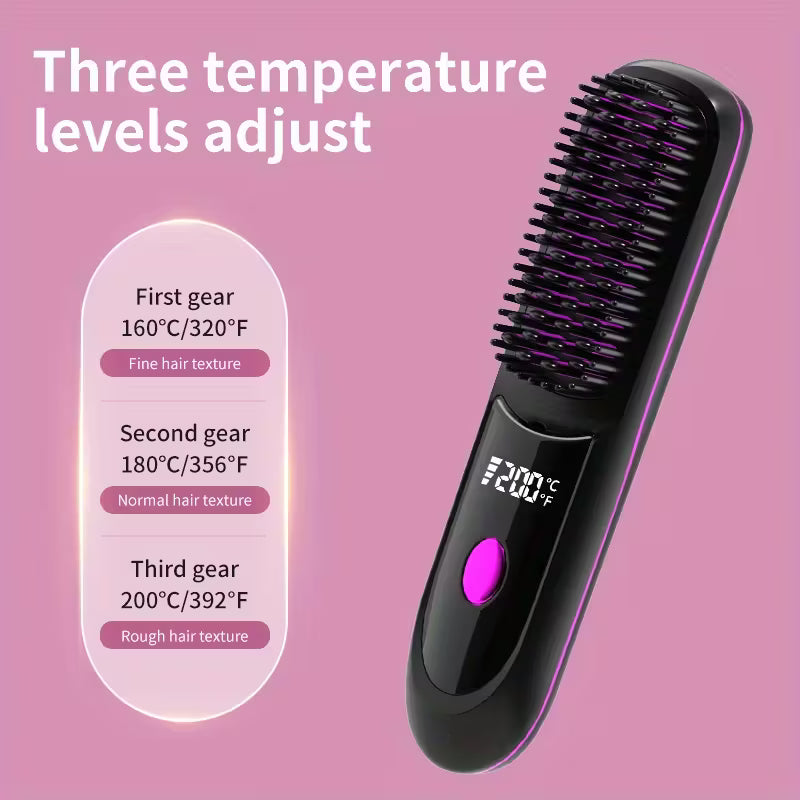 Rechargeable Comb Straightener
