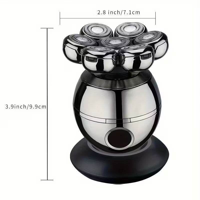 5-in-1 Electric Head Shaver for Men