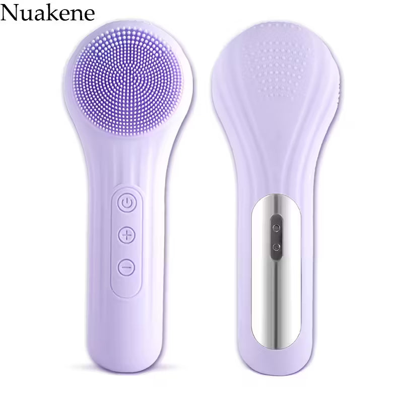 Nuakene Rechargeable 2-in-1 Facial Cleansing Brush