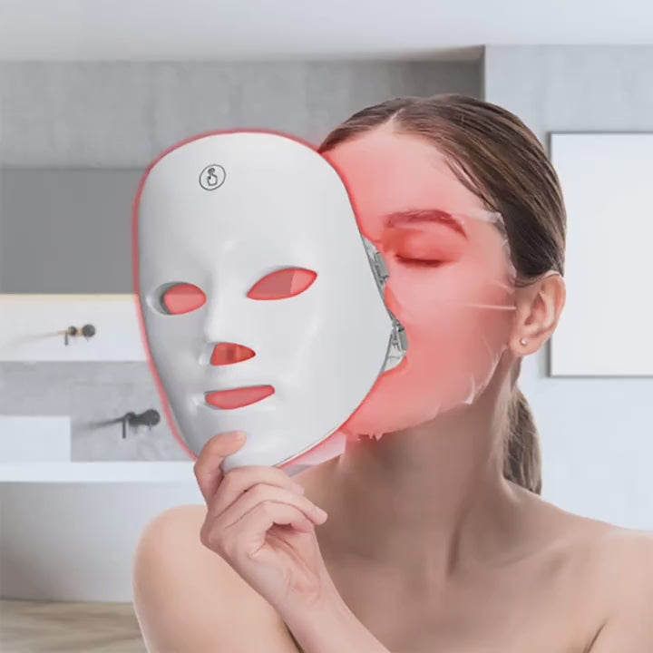 7-Color LED Facial Beauty Mask