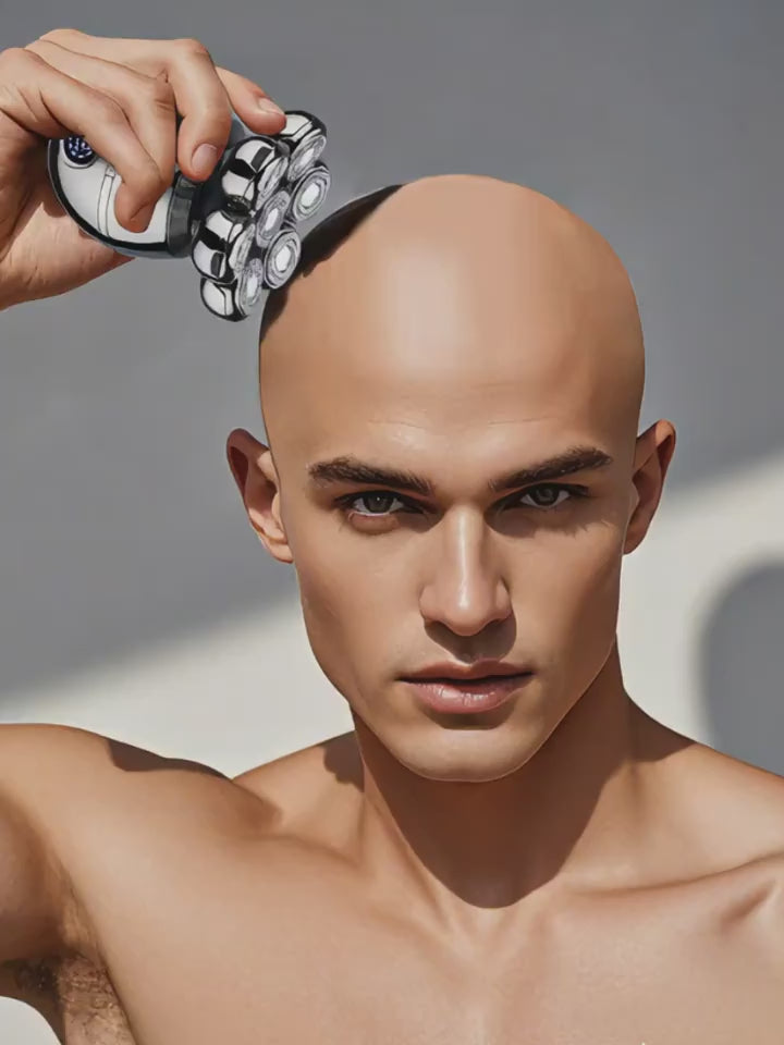 5-in-1 Electric Head Shaver for Men
